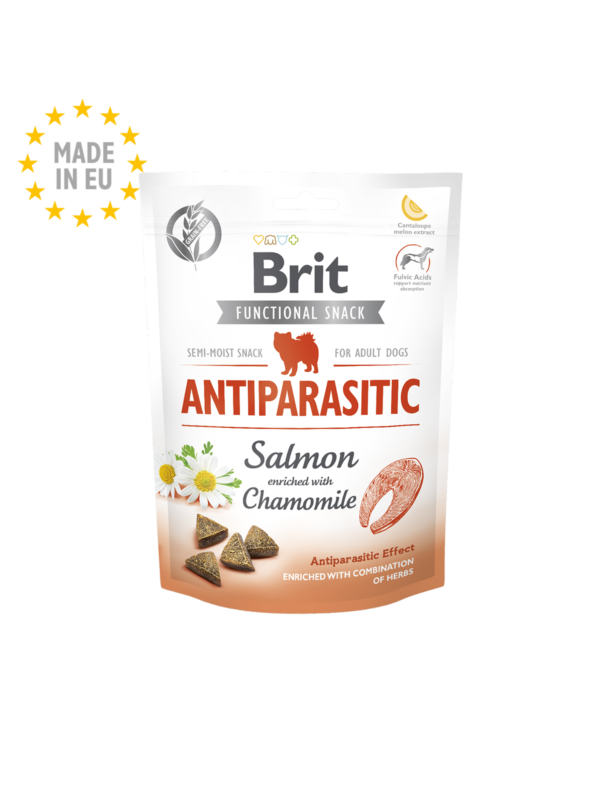 Brit Care Dog Functional Snack Antiparasitic Salmon - Le Clep's